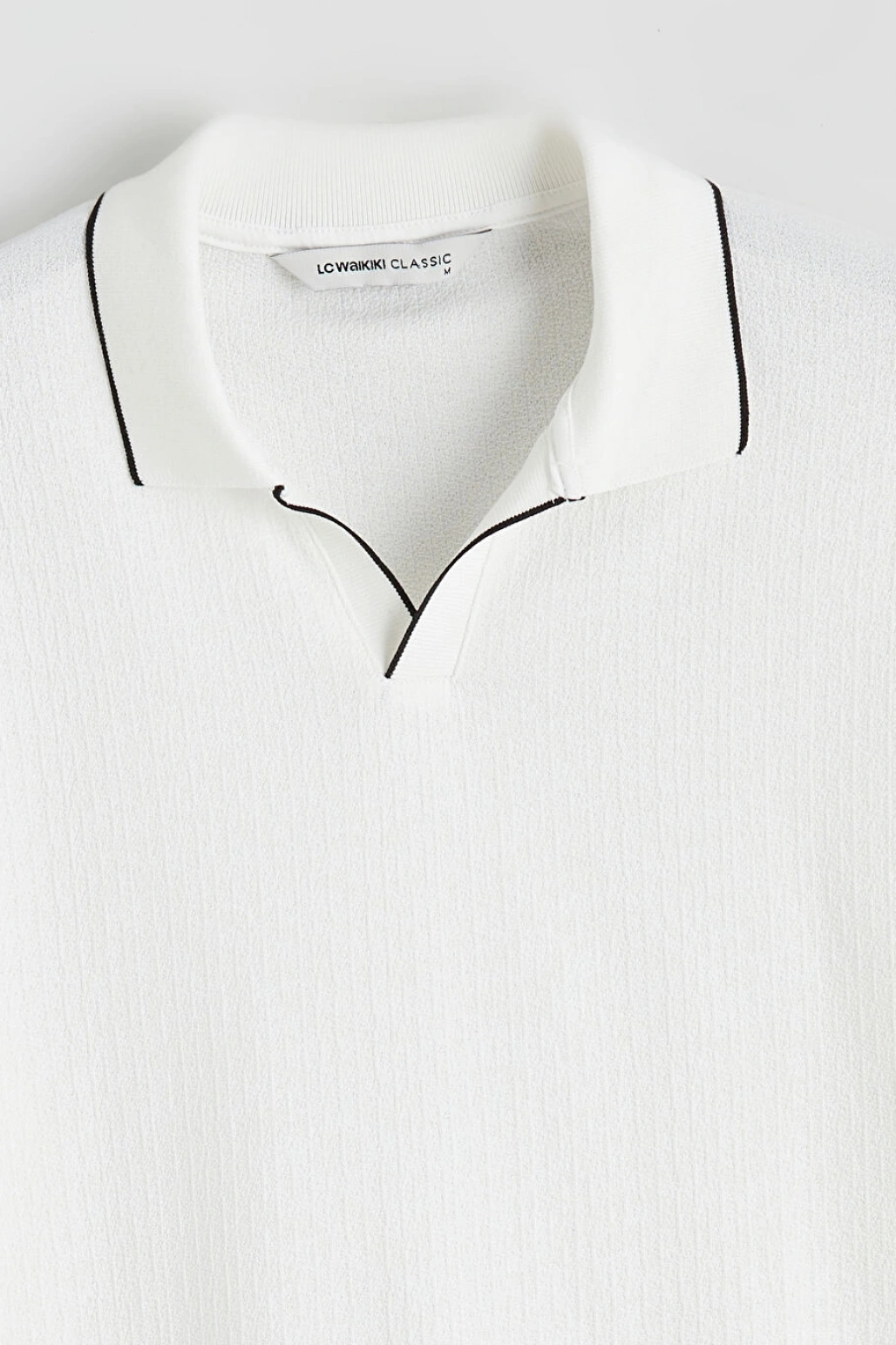 LCWAIKIKI Classic Ekru Polo Yaka Erkek Tişört