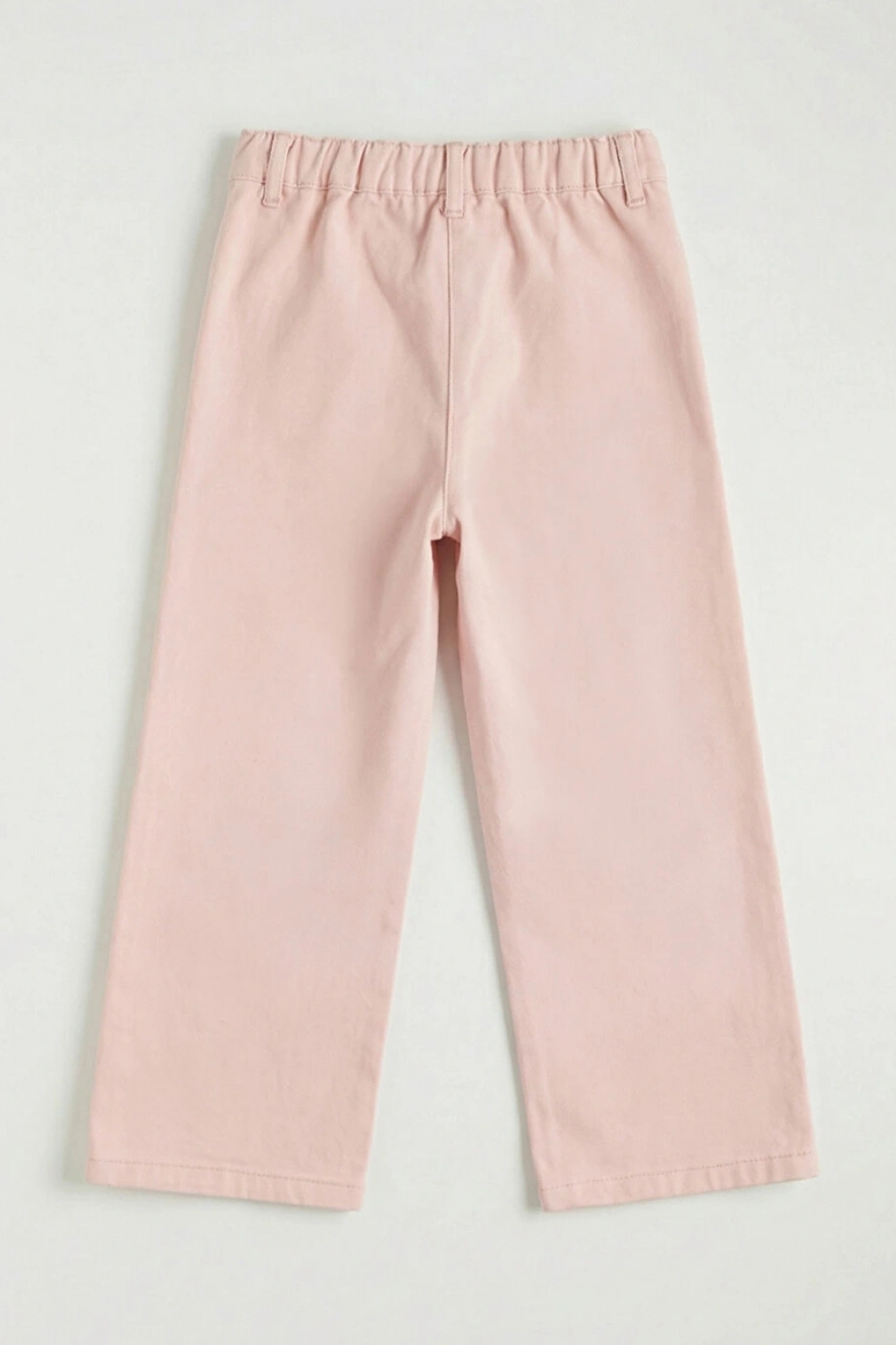 LCW Kids Pembe Beli Lastikli Çiçekli Kız Çocuk Pantolon