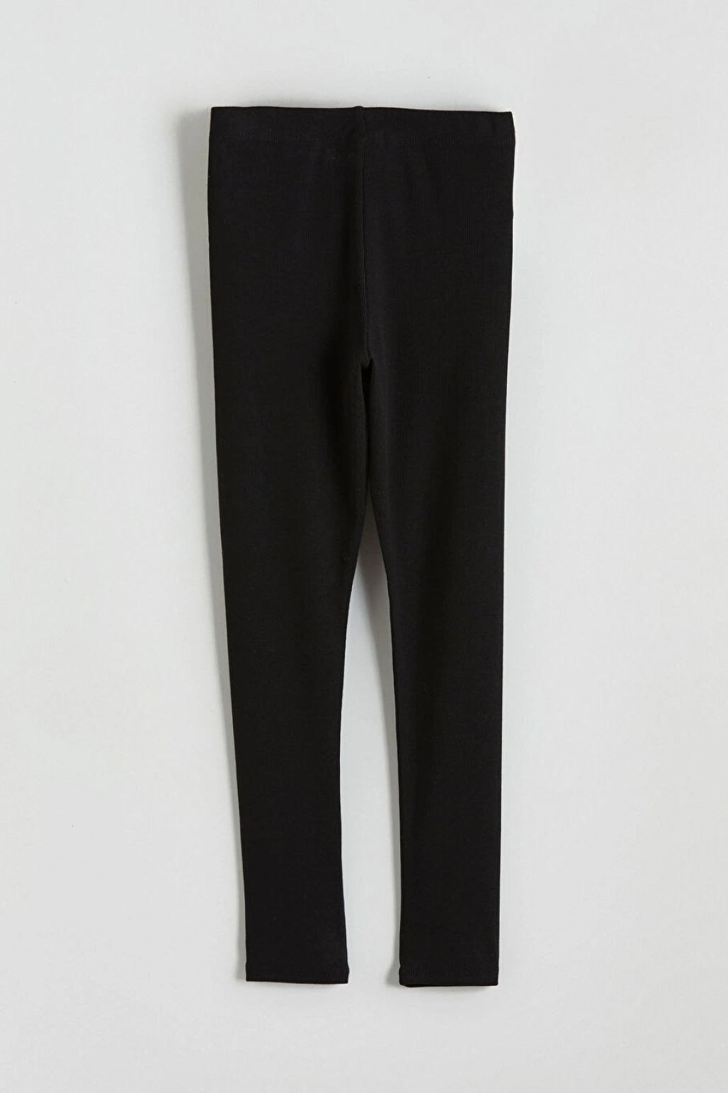 LCW Kids Siyah Fitilli Kız Çocuk Uzun Tayt