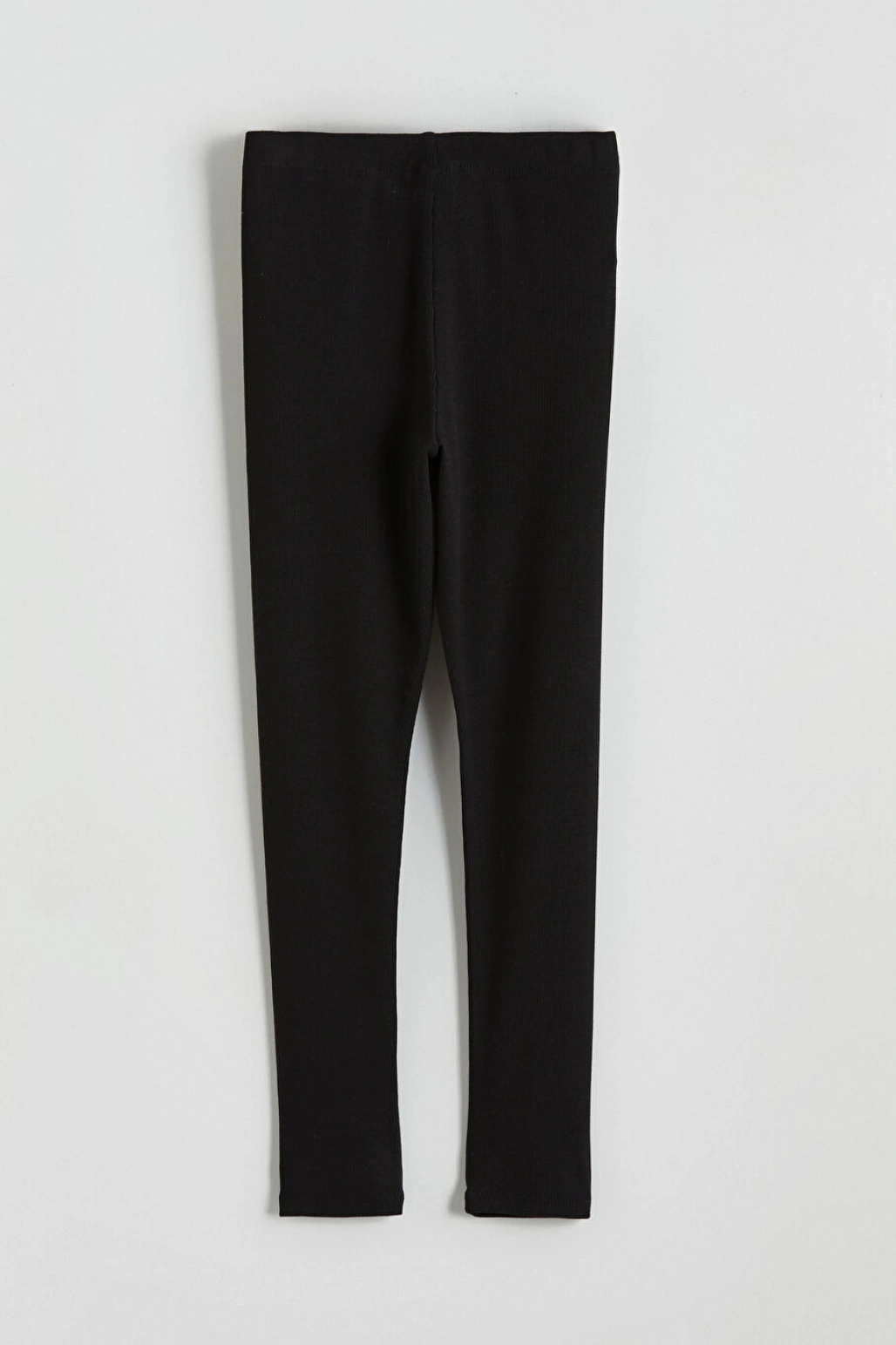 LCW Kids Siyah Fitilli Kız Çocuk Uzun Tayt