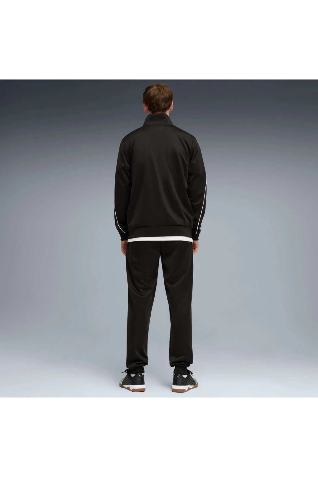 Puma Poly Piping Erkek Siyah Eşofman Takımı