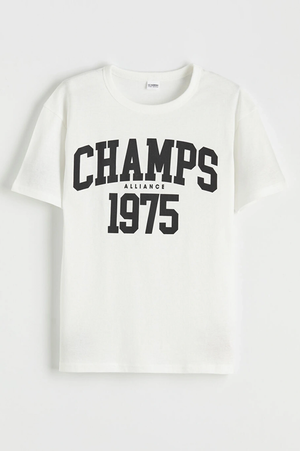 LCW Kids Ekru Erkek Çocuk Baskılı Tişört Ve Şort