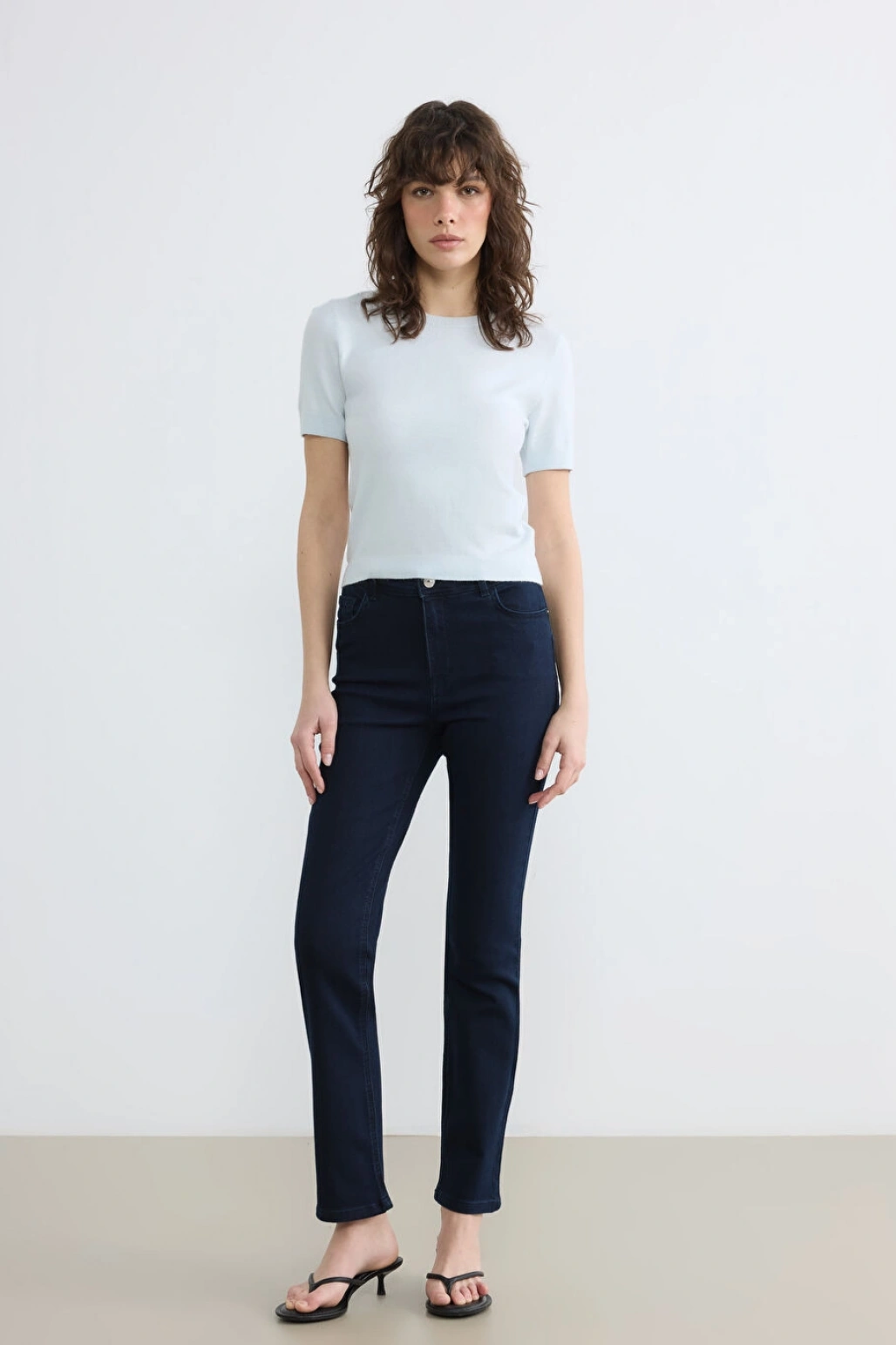 LCWAIKIKI Classic Siyah Slim Fit Kadın Jean Pantolon