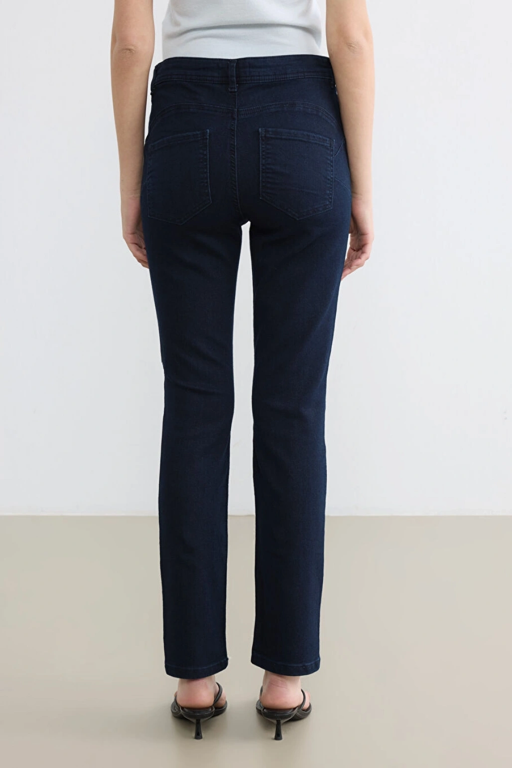 LCWAIKIKI Classic Siyah Slim Fit Kadın Jean Pantolon