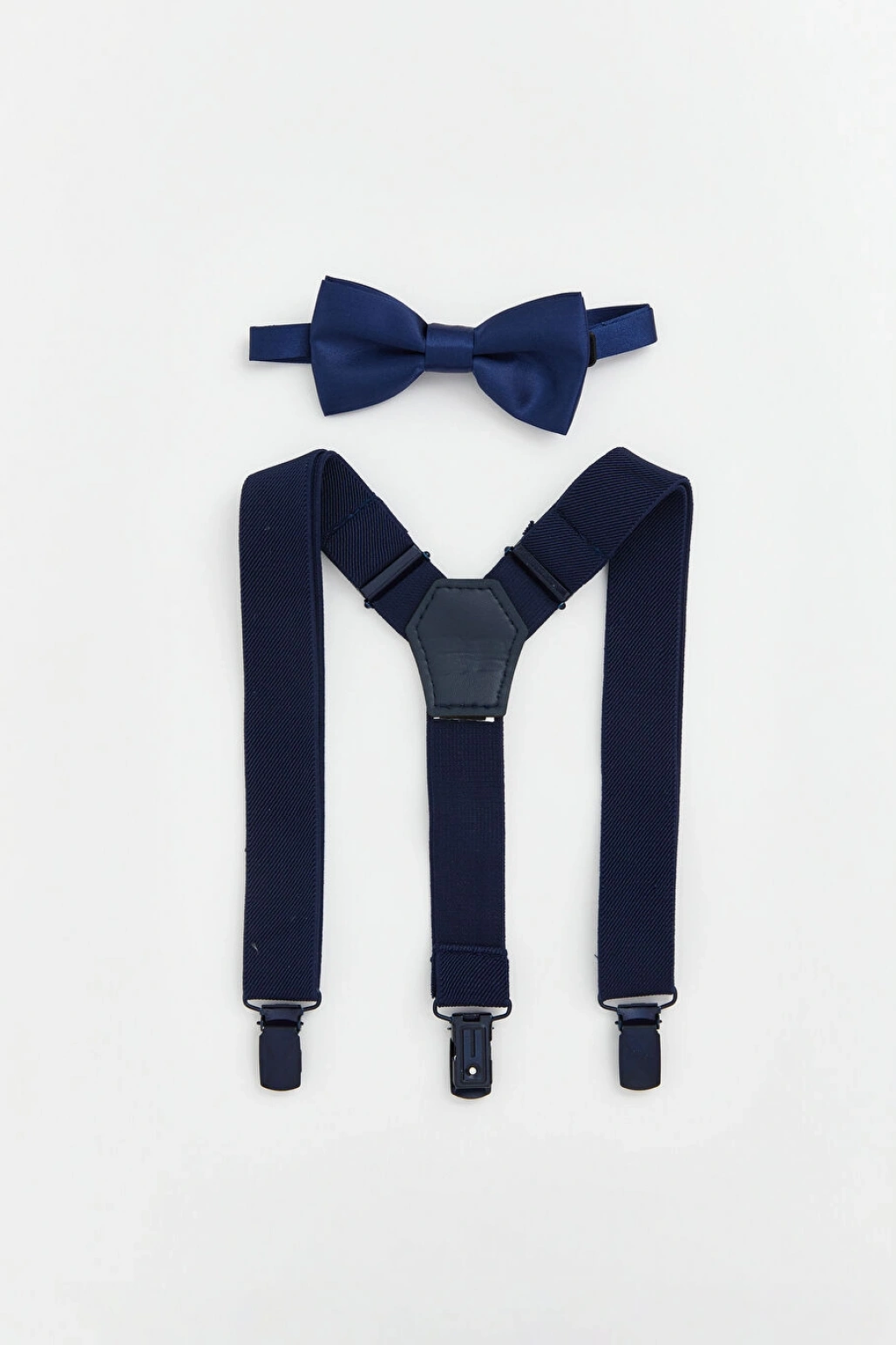 LCW ACCESSORIES Lacivert Erkek Bebek Papyon Ve Pantolon Askısı