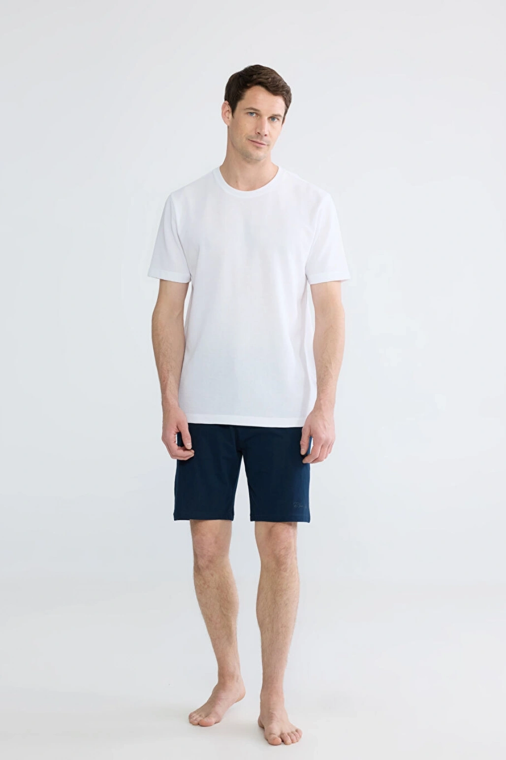 LC WAIKIKI Lacivert Slim Fit Erkek Pijama Alt Şort