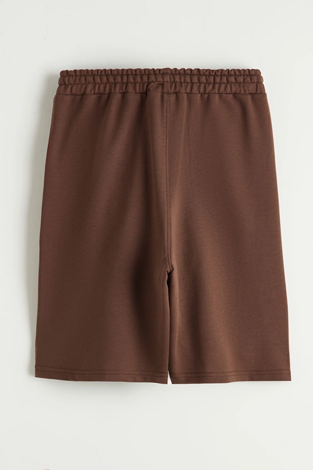 LCW Kids Kahverengi Çizgili Erkek Çocuk Tişört Ve Şort