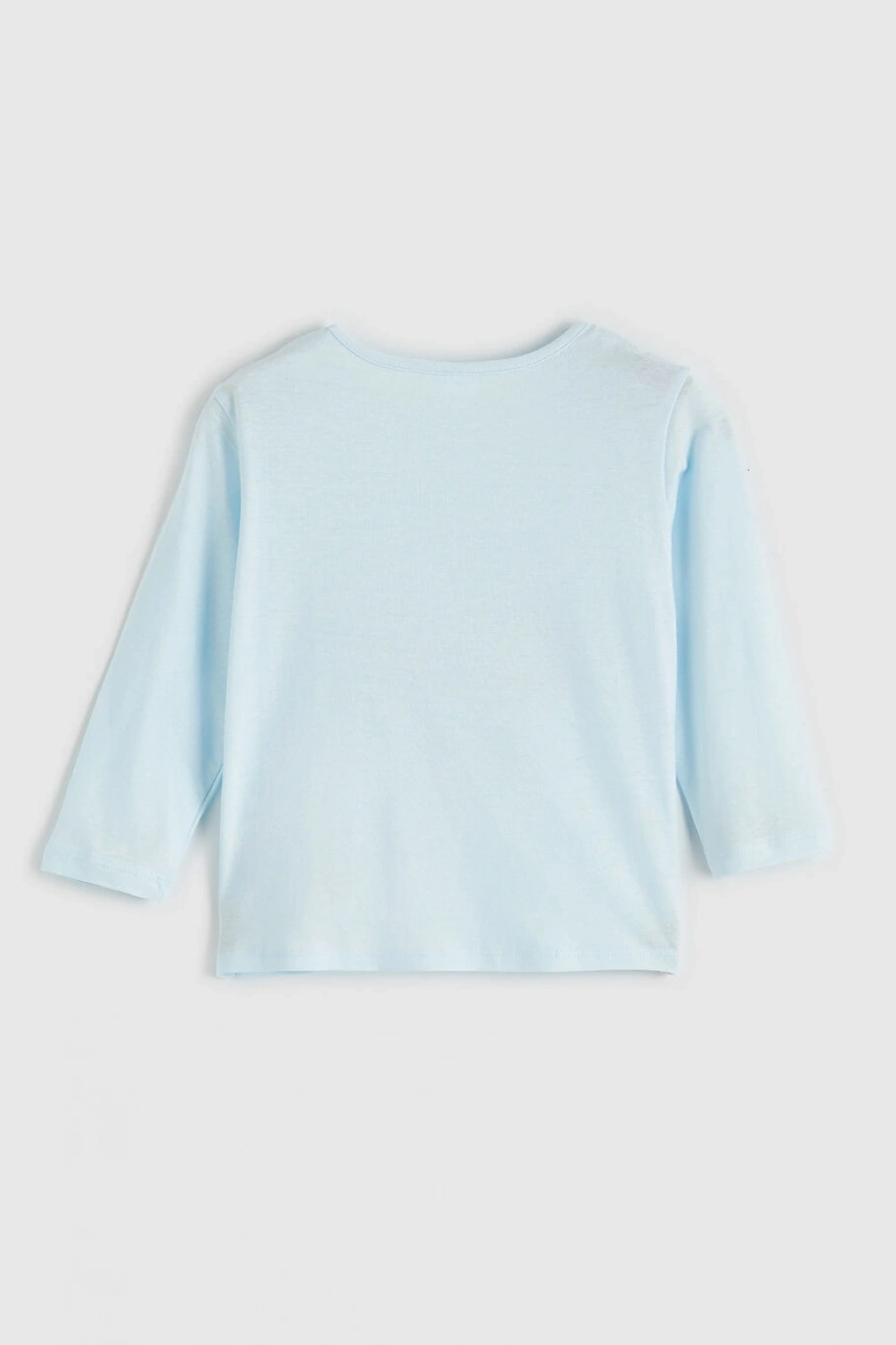 LCW Kids Mavi Kurdele Baskılı Kız Çocuk Pijama Takım