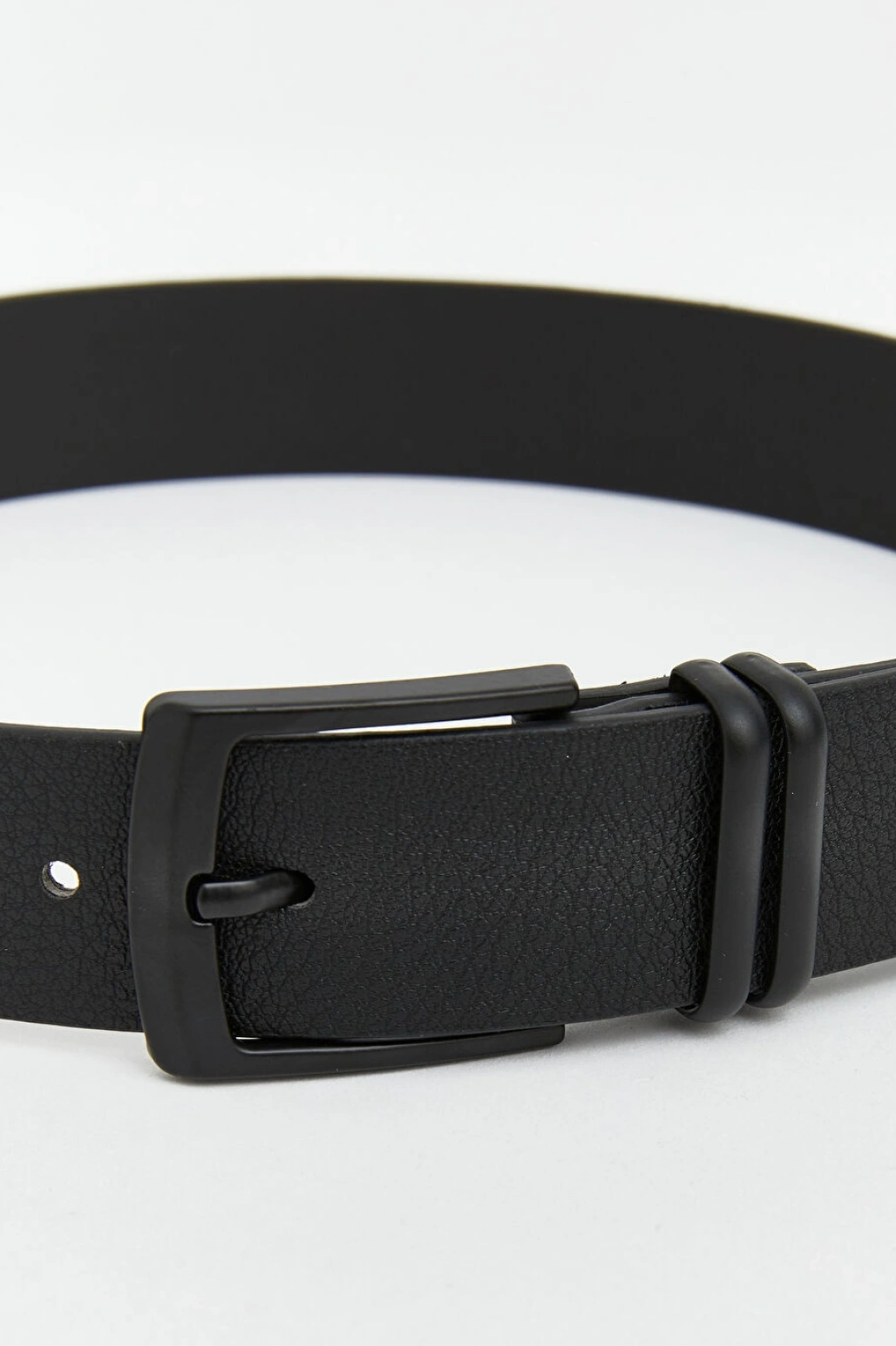 LCW ACCESSORIES Siyah Deri Görünümlü Erkek Çocuk Kemer