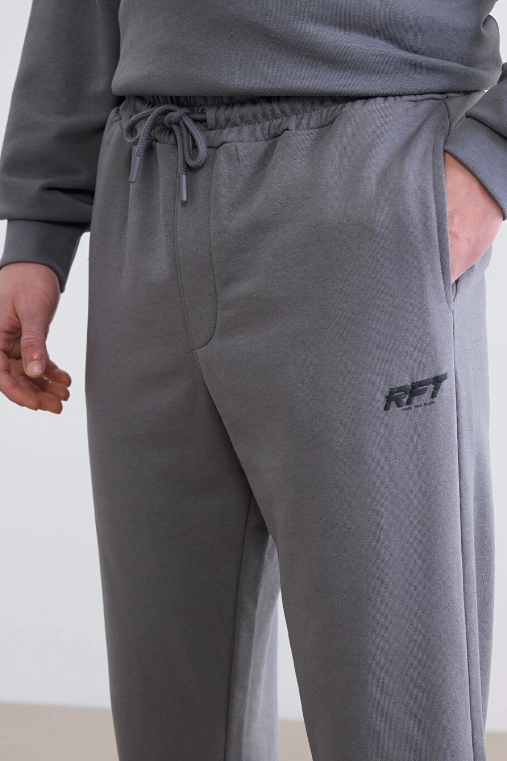 XSIDE Gri Standart Kalıp Erkek Jogger Eşofman Altı