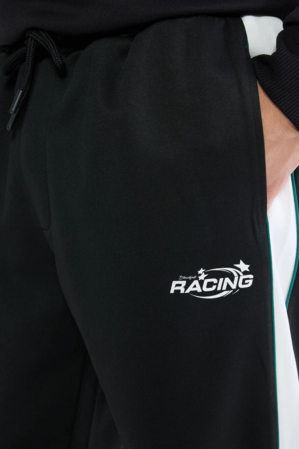 XSIDE Siyah Regular Fit Erkek Jogger Eşofman Altı