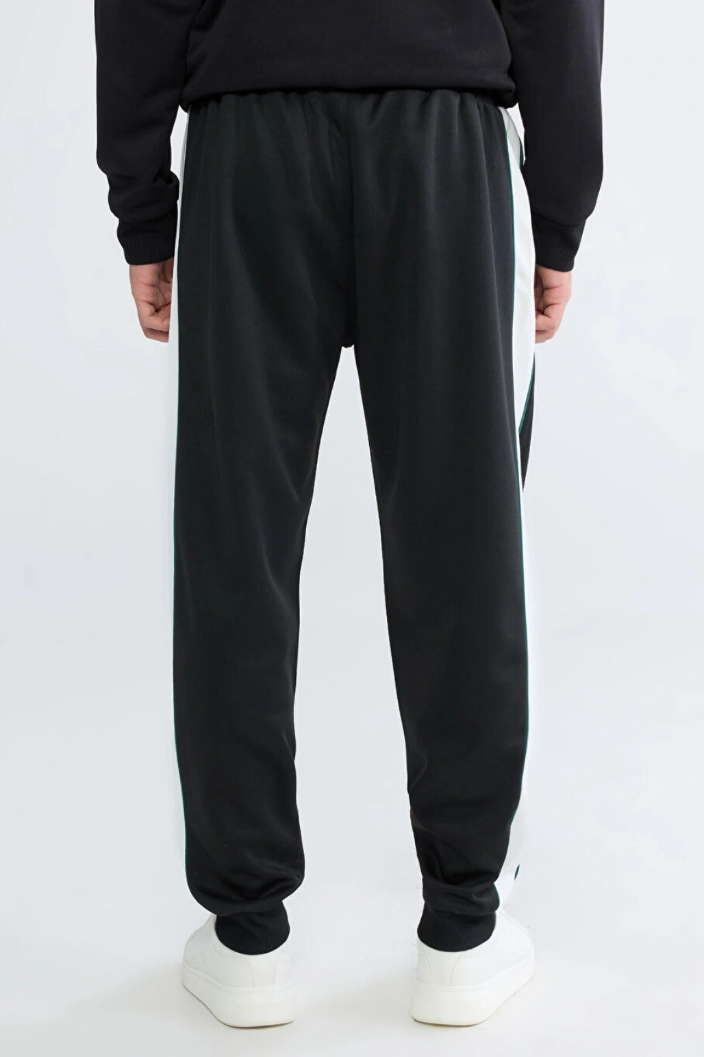 XSIDE Siyah Regular Fit Erkek Jogger Eşofman Altı