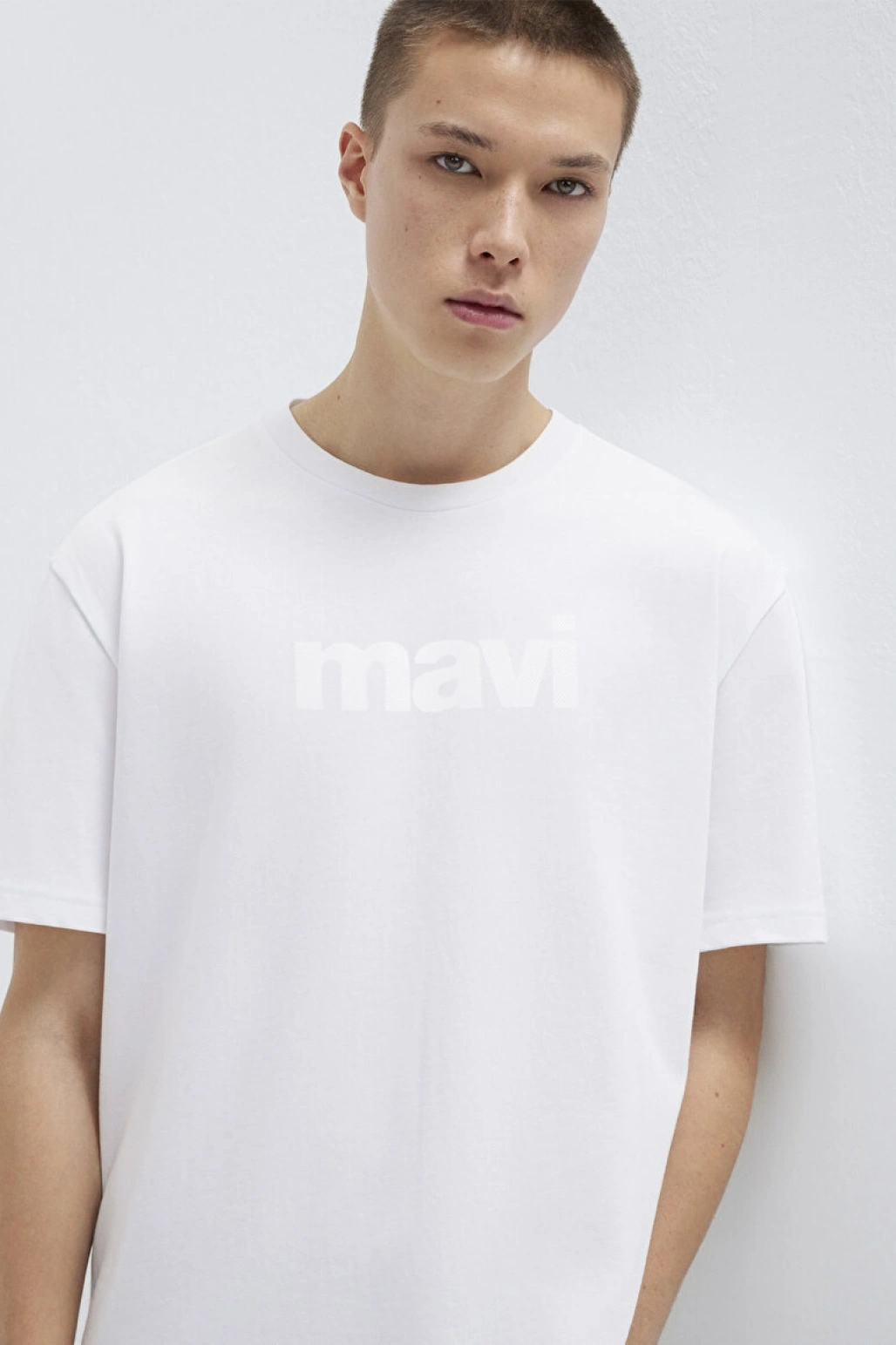 MAVİ BASKILI TİŞÖRT Siyah, XXL