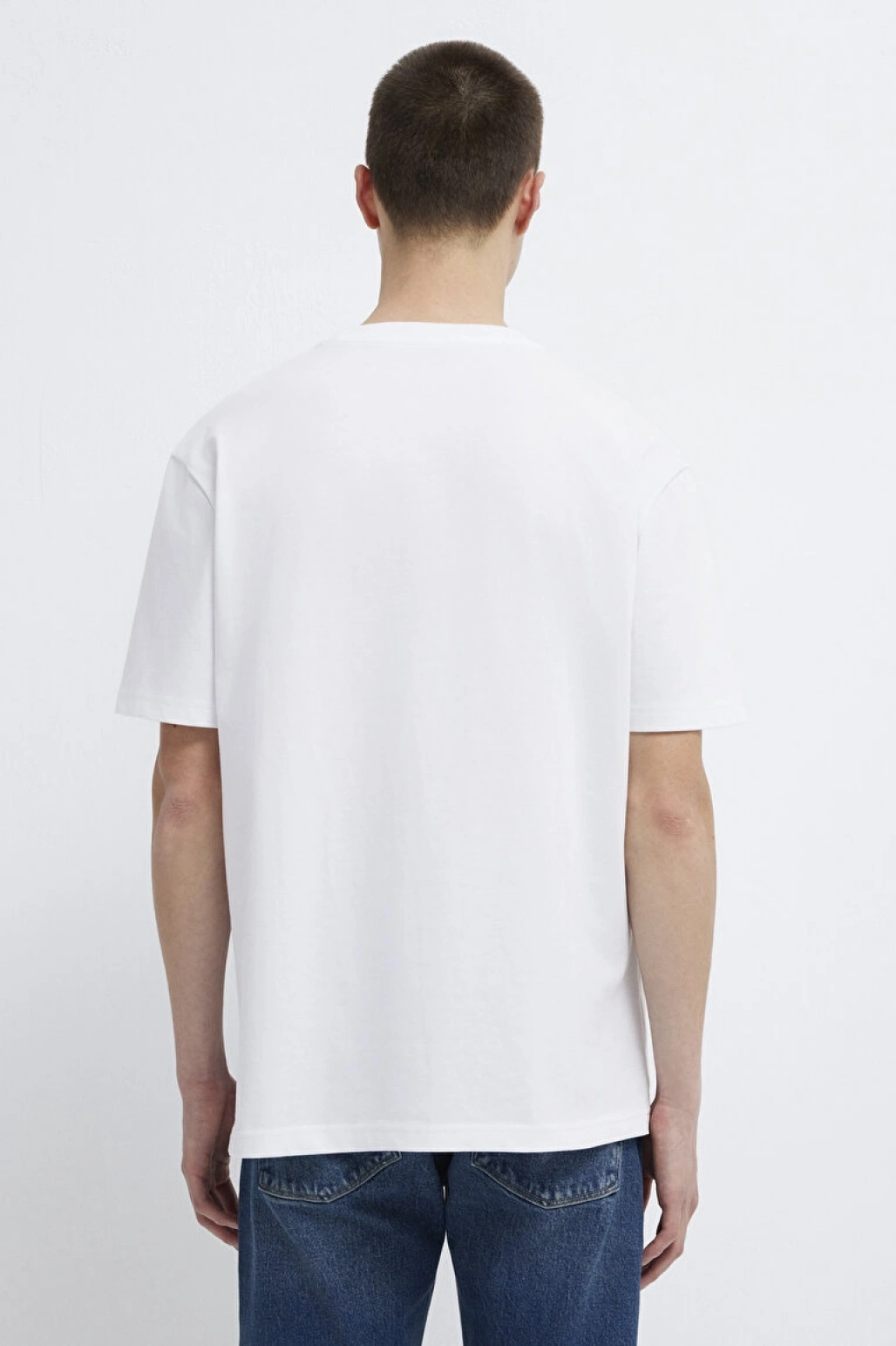 MAVİ BASKILI TİŞÖRT Siyah, XXL