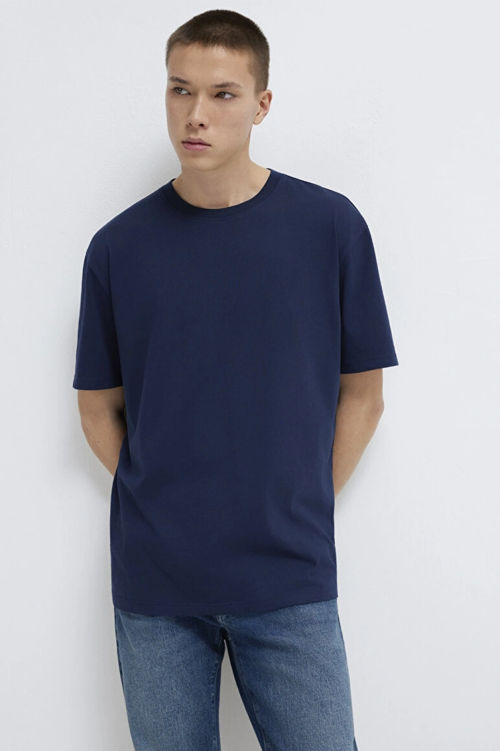Lacivert Basic Tişört