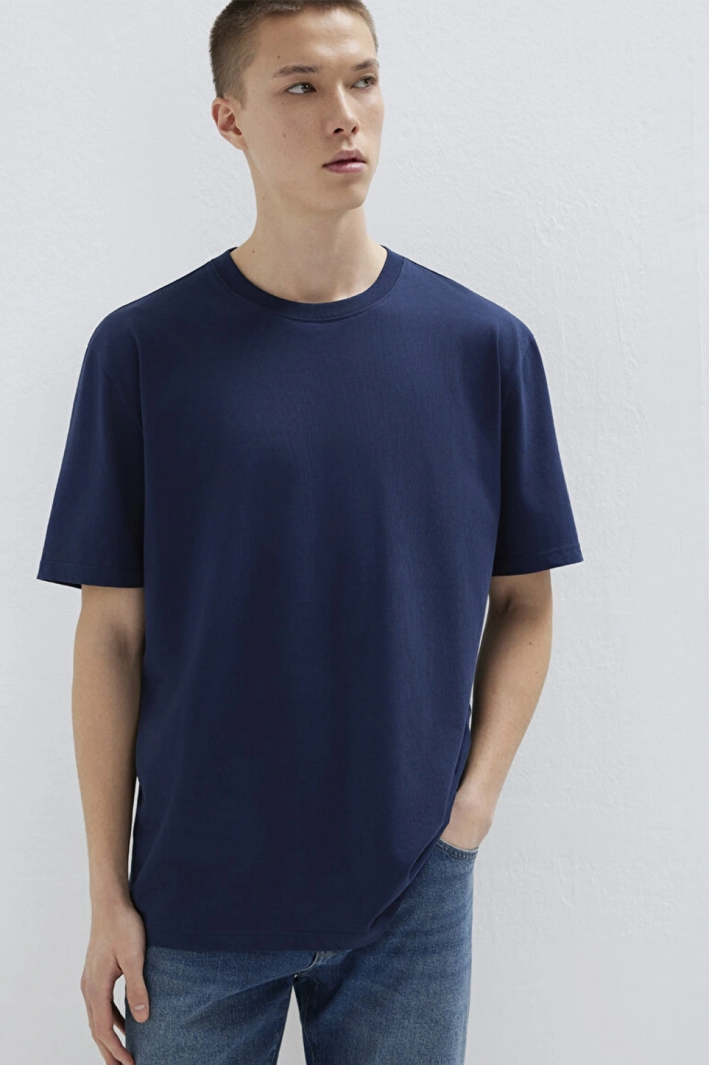 Lacivert Basic Tişört