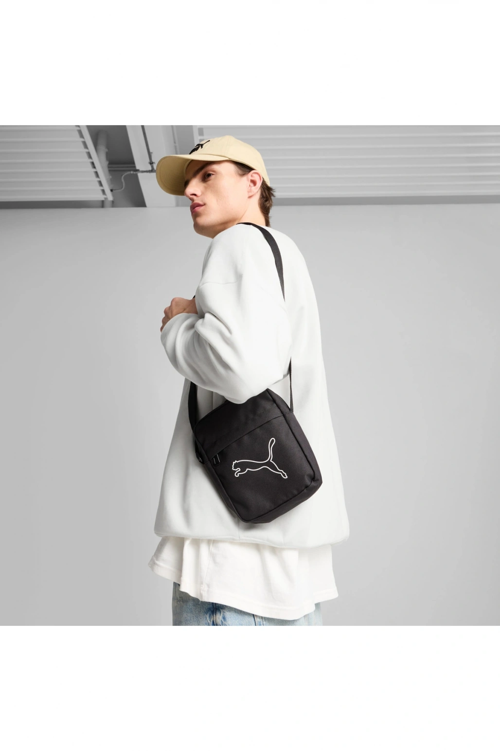 Puma Plus Siyah Omuz Çantası