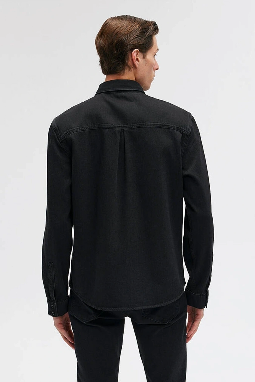 Mavi Erkek Roy Lux Black Nights Koyu Gri Denim Gömlek