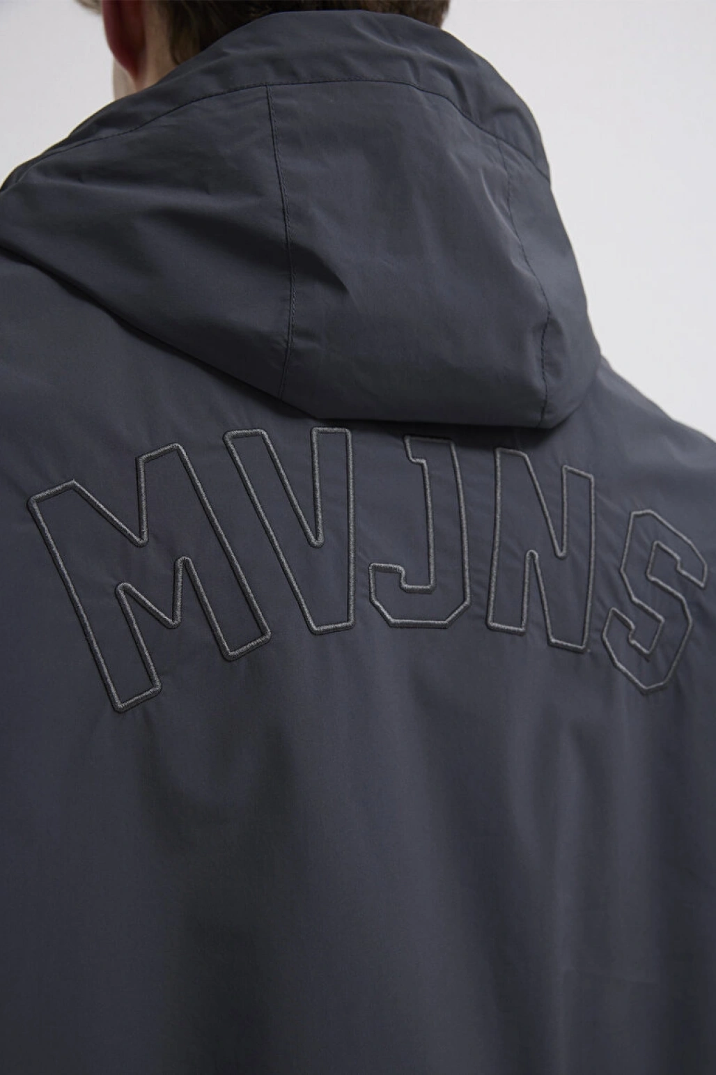 MVJNS Baskılı Antrasit Ceket