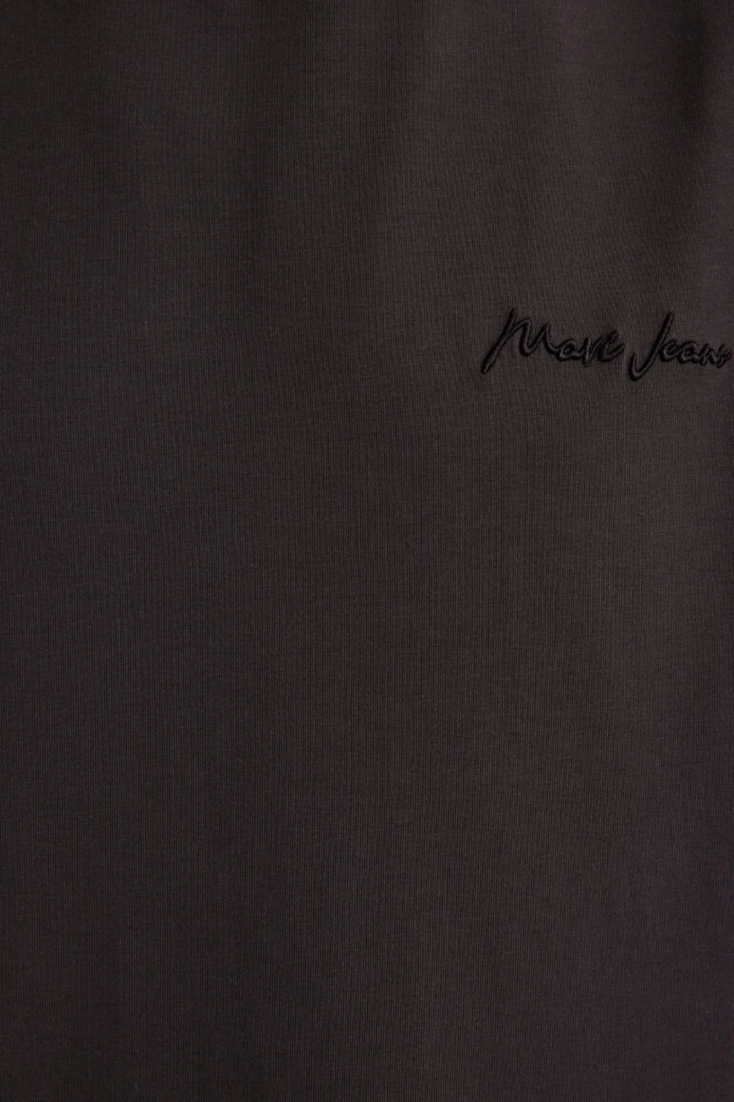 Mavi Jeans Nakışlı Kahverengi Basic Tişört