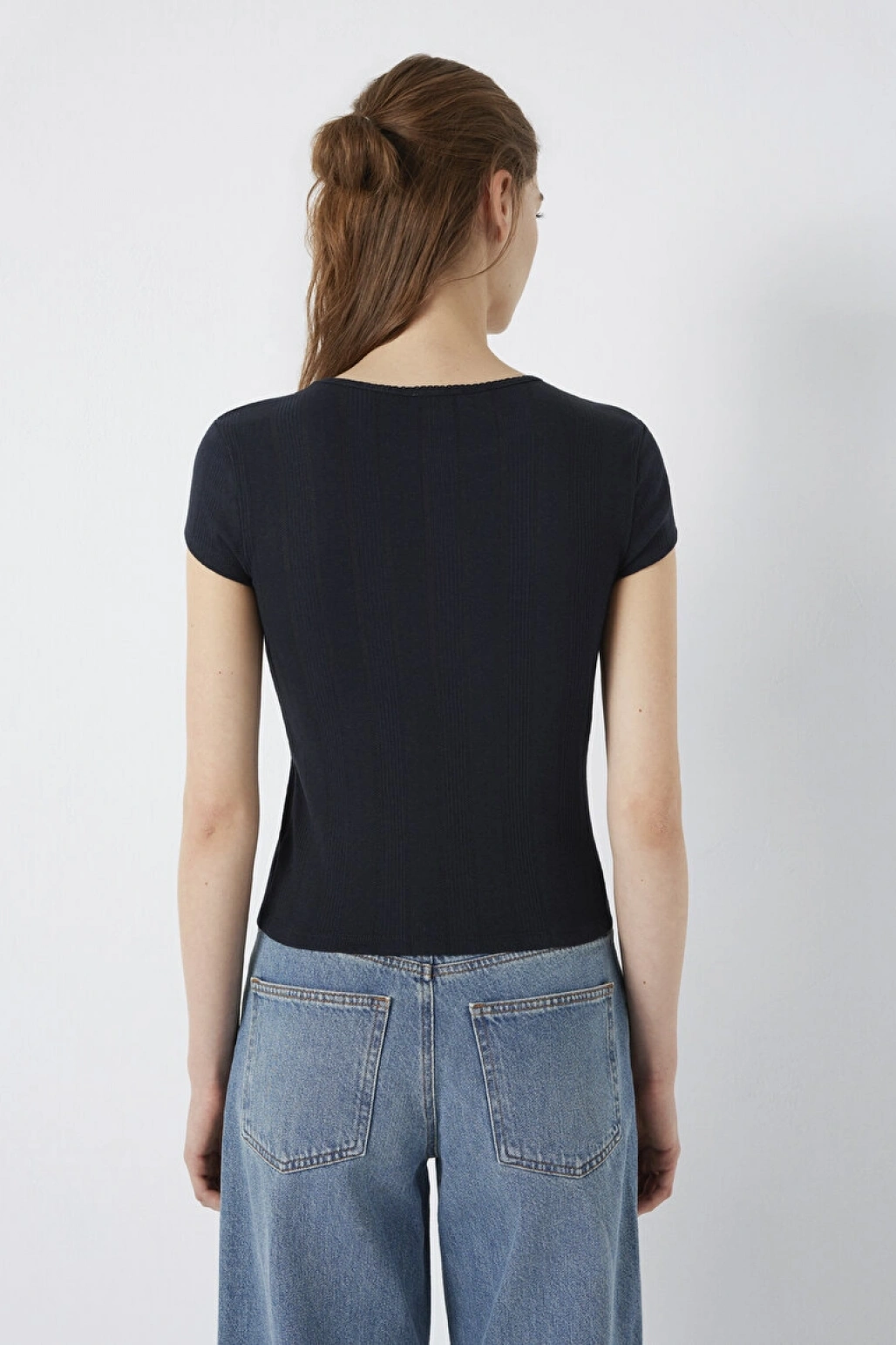 Lacivert Basic Tişört