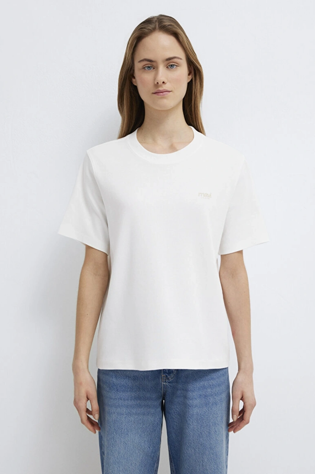 MAVİ BASKILI TİŞÖRT Hindistan Cevizi, L