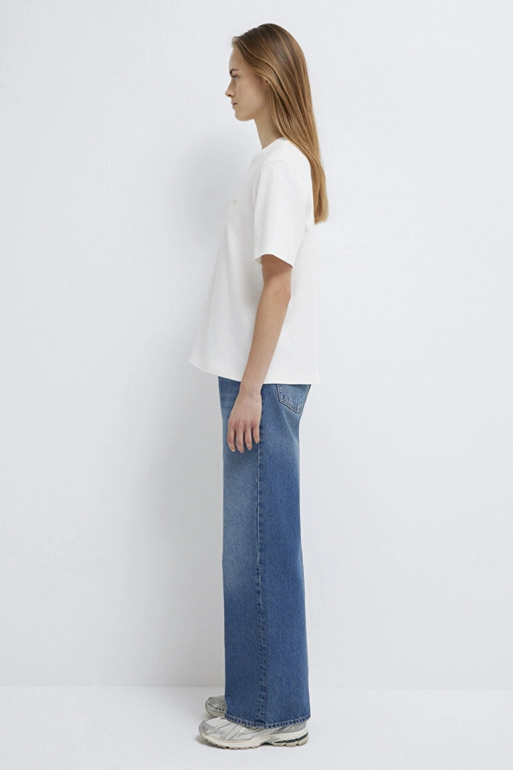 MAVİ BASKILI TİŞÖRT Hindistan Cevizi, L