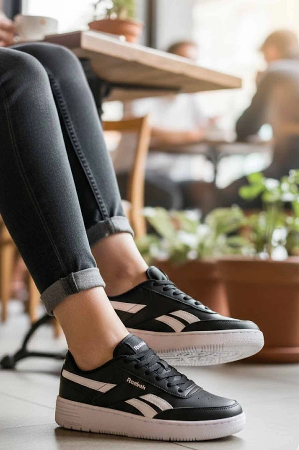 Reebok Siyah Günlük Sneaker Spor Ayakkabı C1