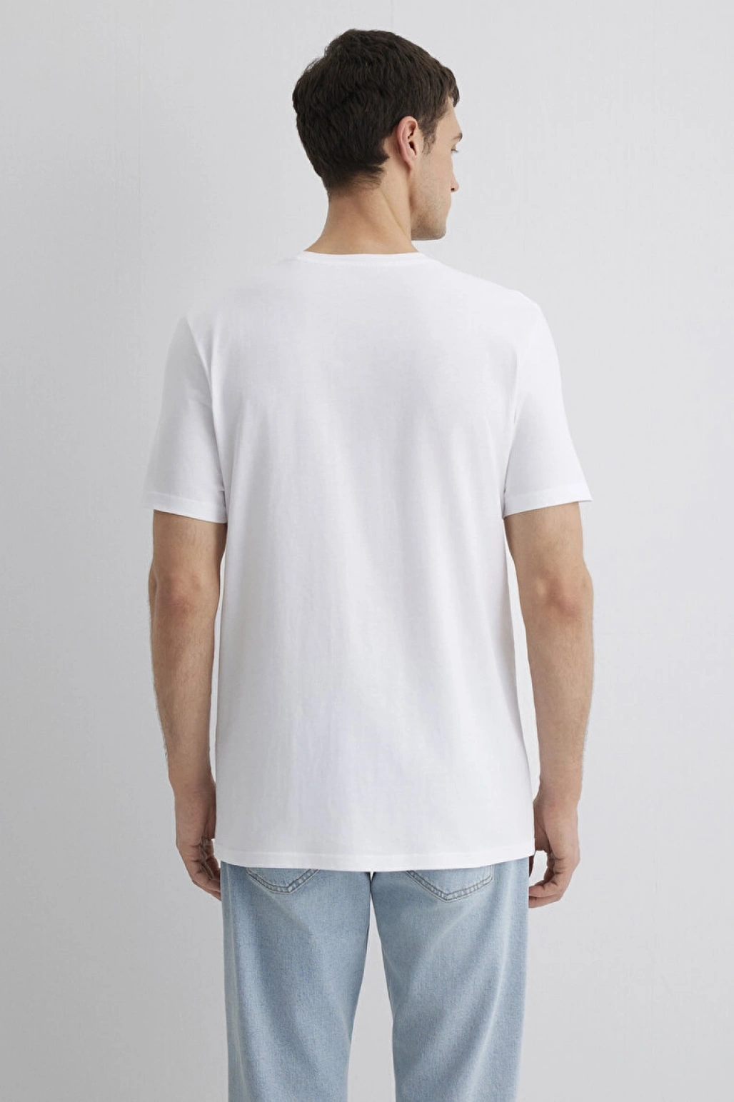 Mavi Jeans Baskılı Beyaz Tişört