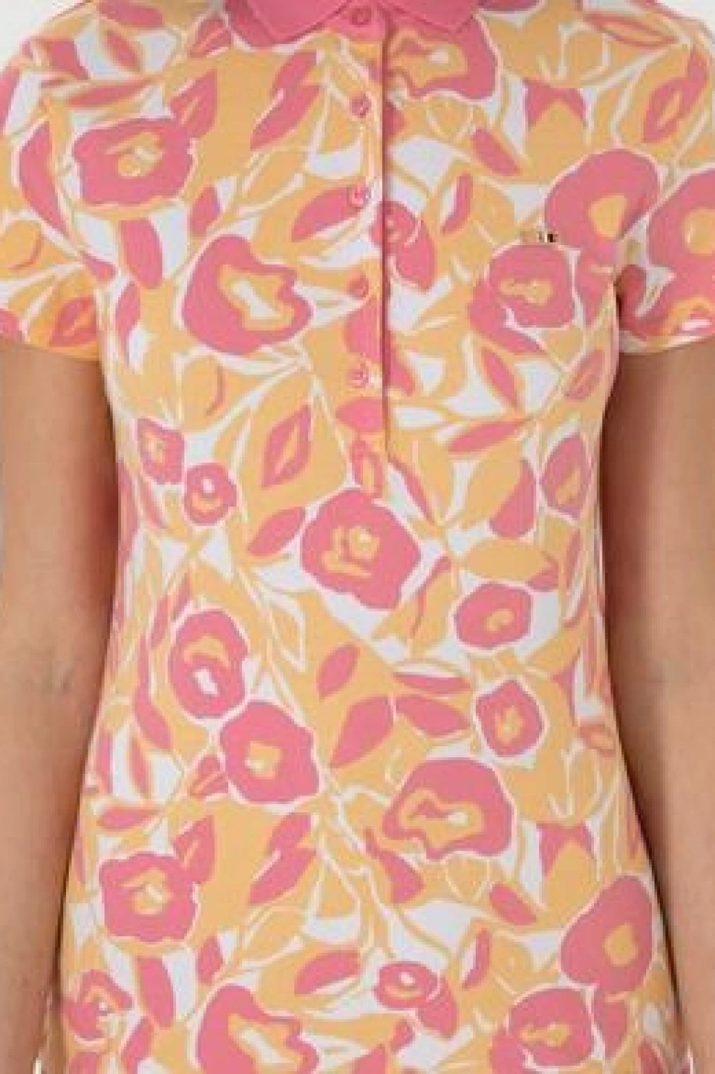 U.S POLO Kadın Pembe Polo Yaka Tişört