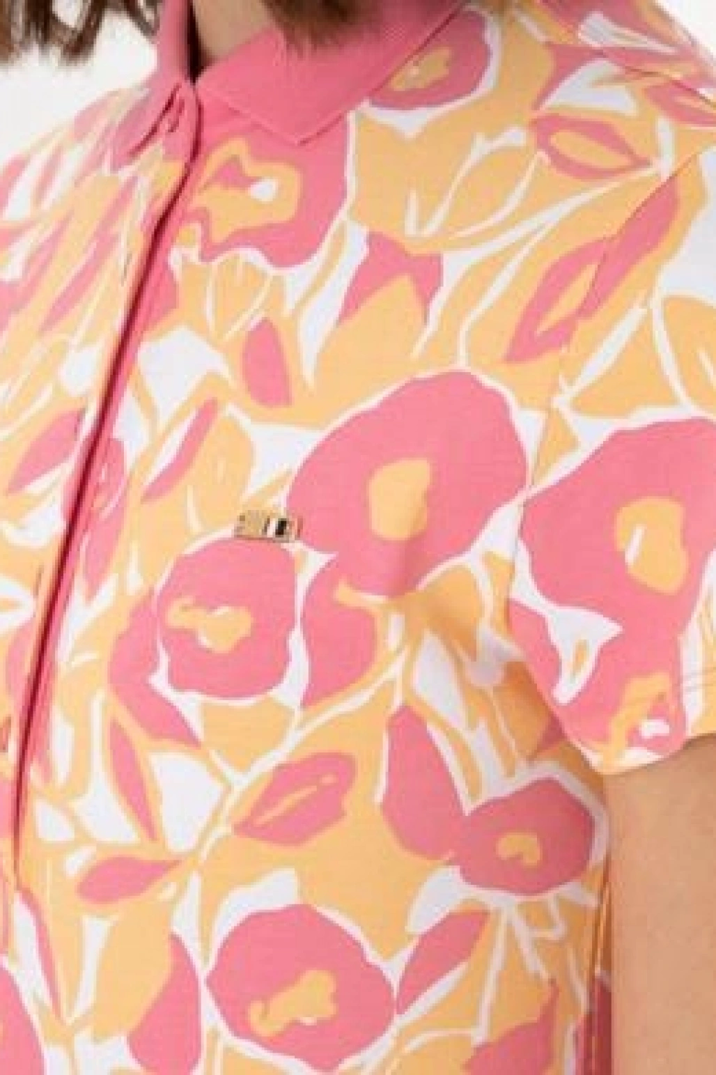 U.S POLO Kadın Pembe Polo Yaka Tişört