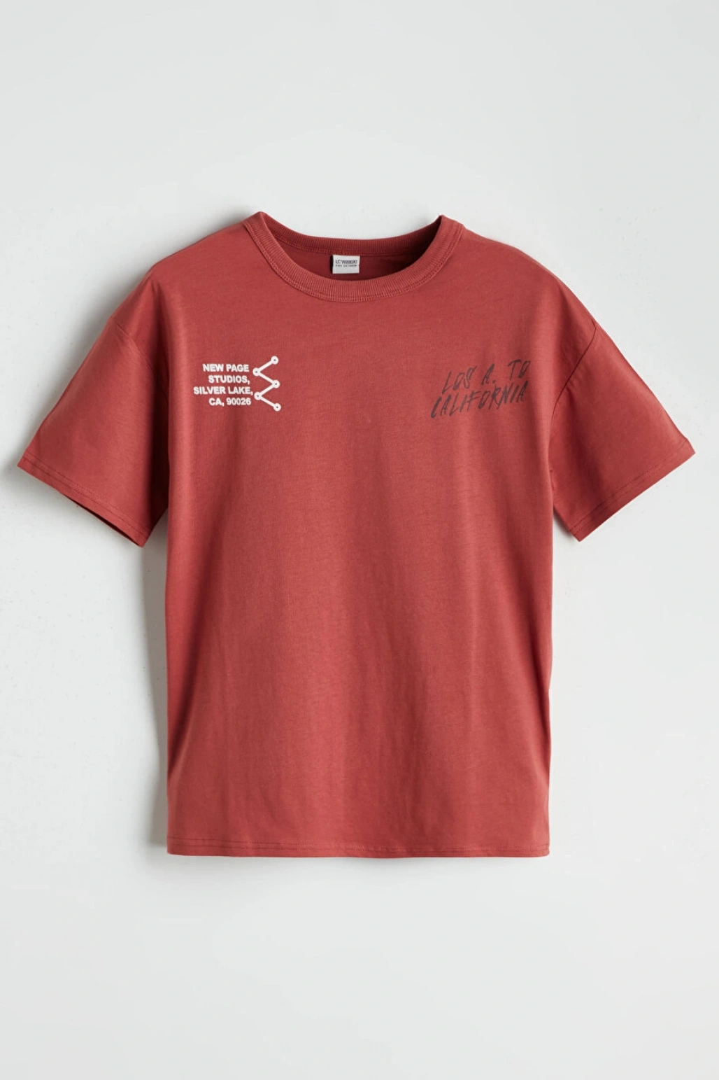 LCW Kids Bisiklet Yaka Erkek Çocuk Tişört