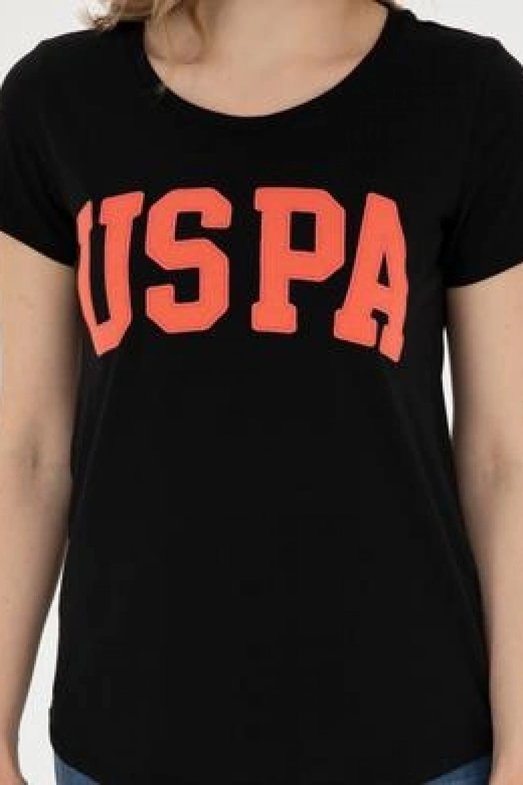 Kadın Siyah Bisiklet Yaka Basic Tişört