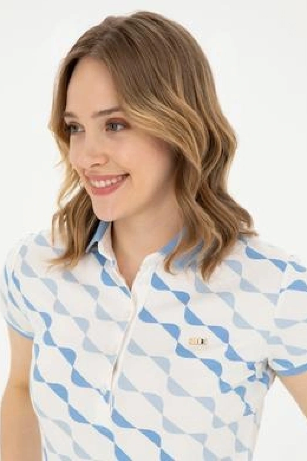 Kadın Menekşe Tişört 50282906-VR037