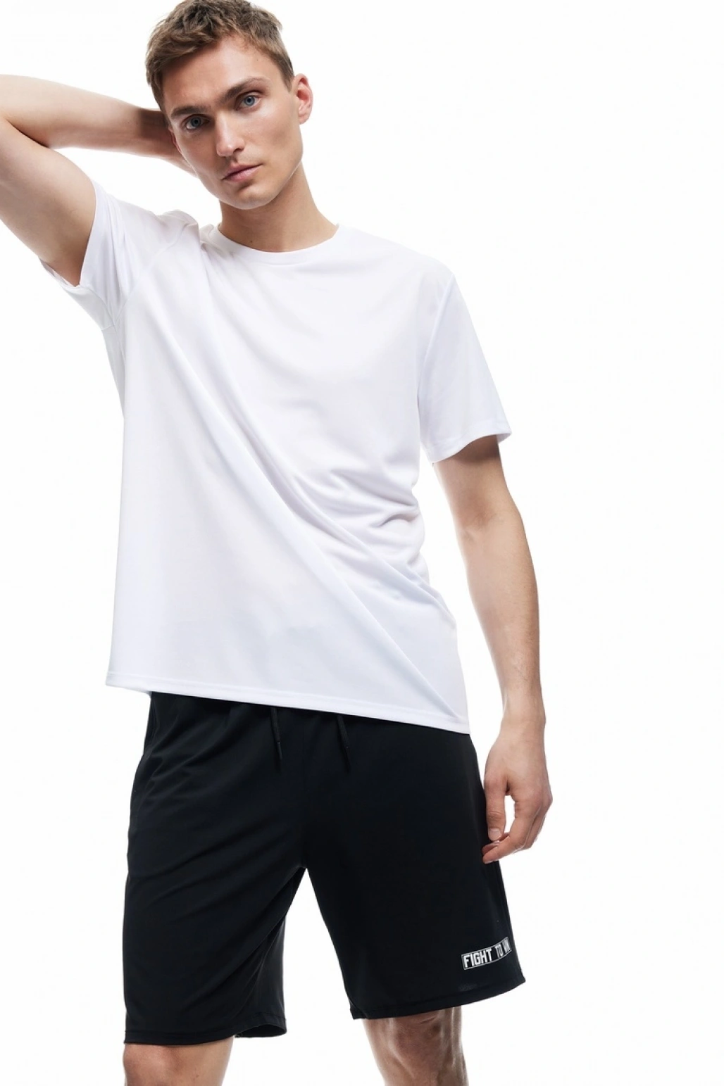 KOTON Beli Bağlamalı Baskılı Cepli Spor Şort