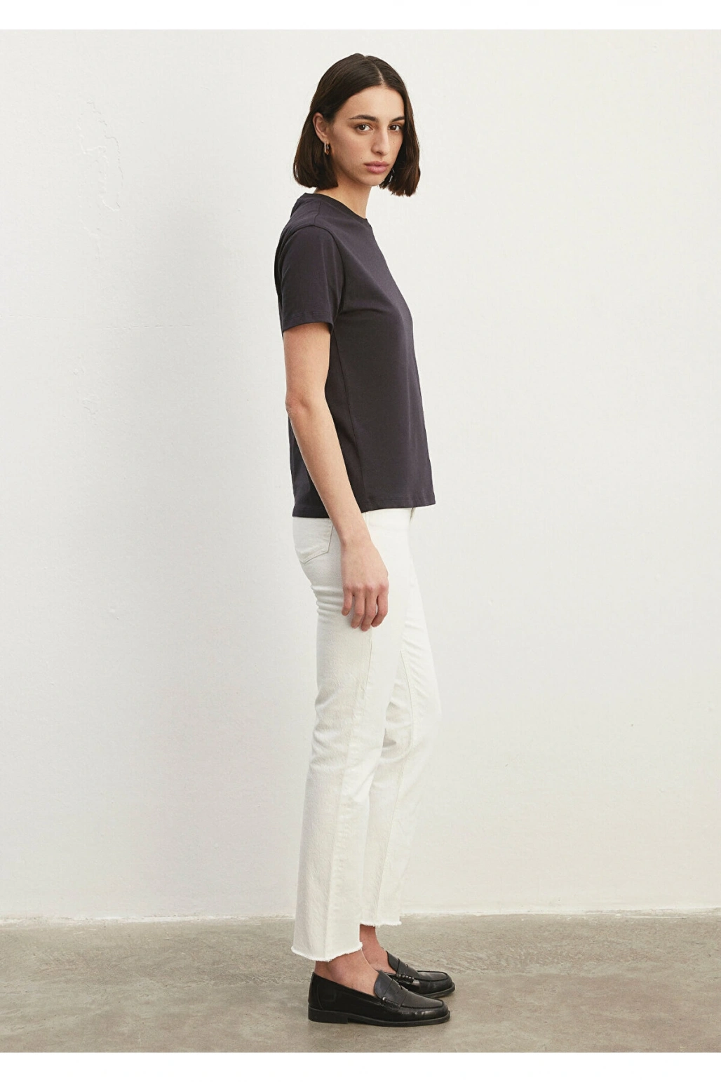 Mavi Antrasit Basic Tişört Regular Fit / Normal Kesim