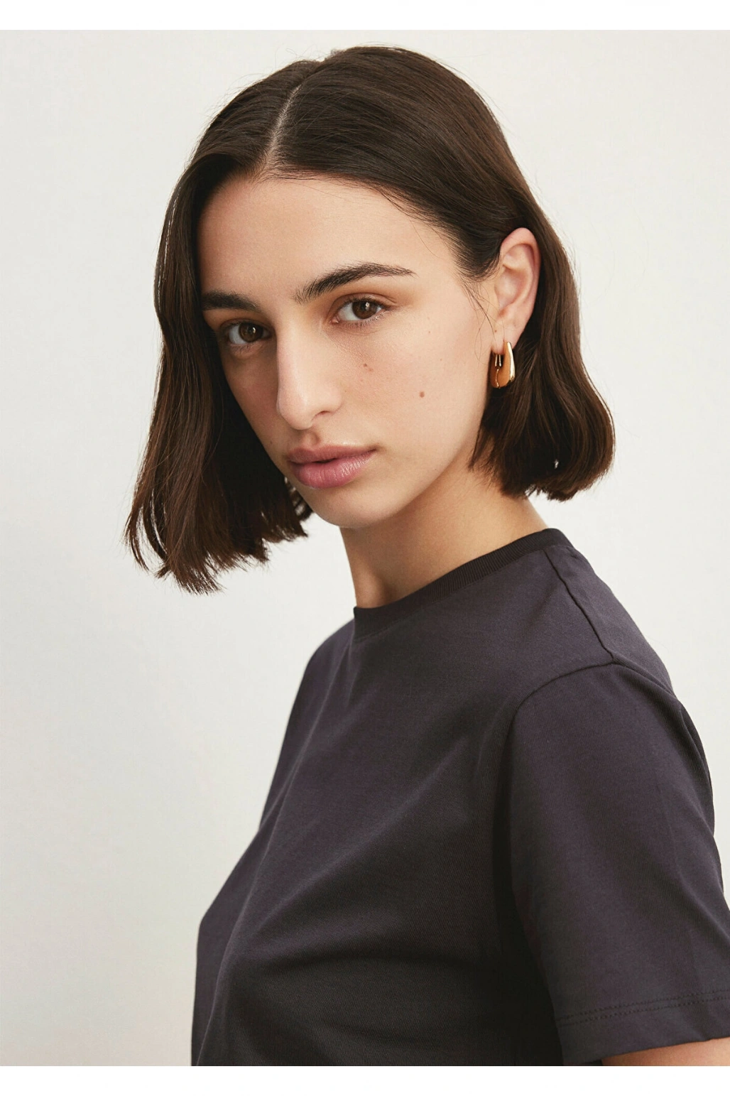 Mavi Antrasit Basic Tişört Regular Fit / Normal Kesim