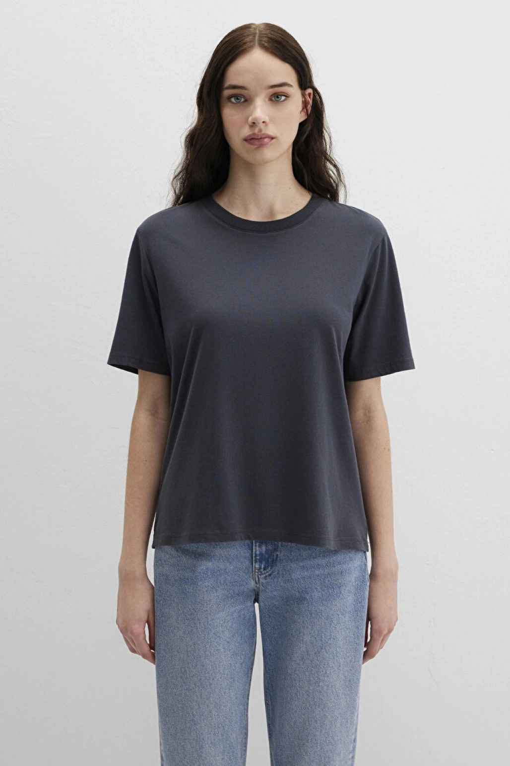 MAVİ Biskilet Yaka Lacivert Basic Tişört