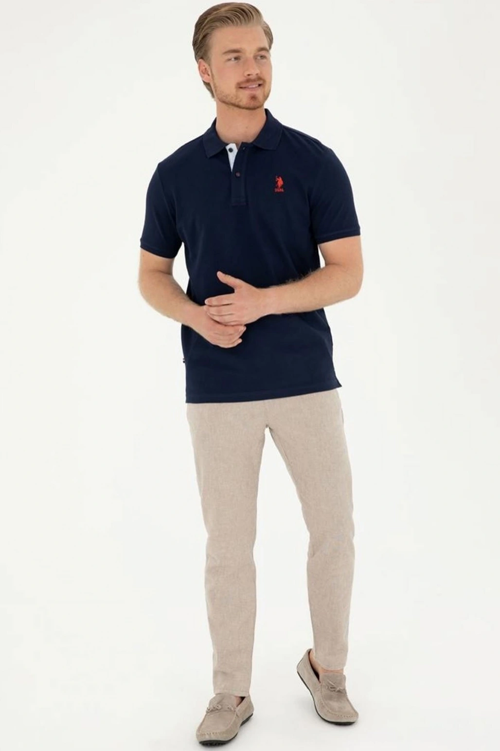 U.S. Polo Assn. Erkek Tişört LACİVERT