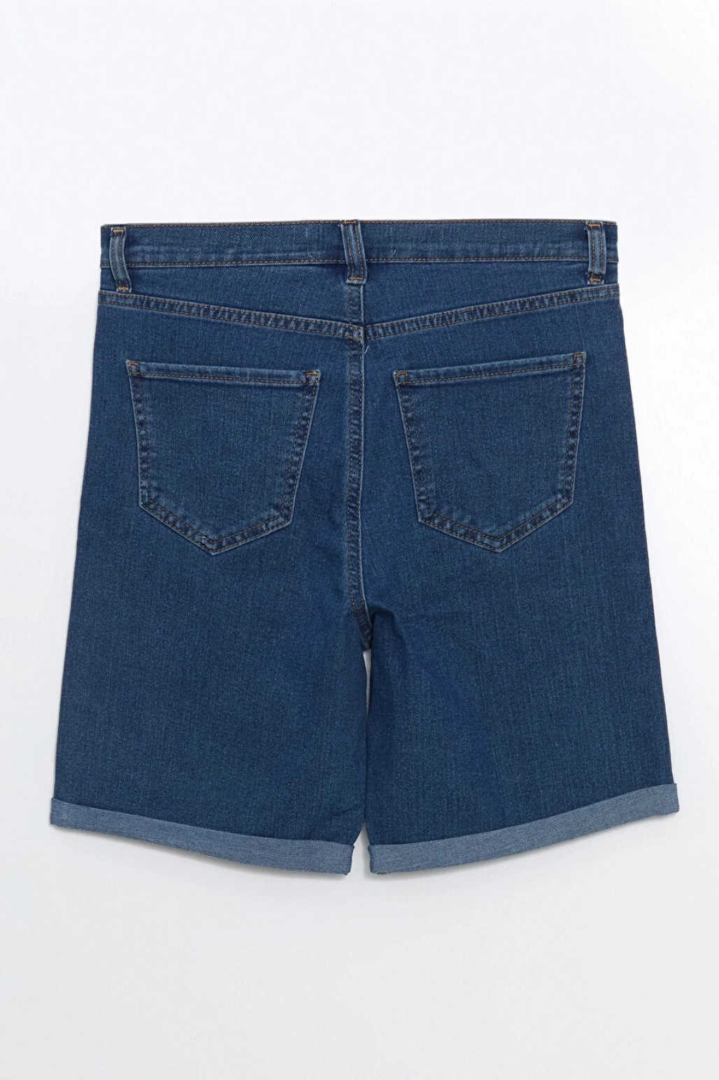 LCW Jeans Indigo Bermuda Fit Kadın Jean Şort