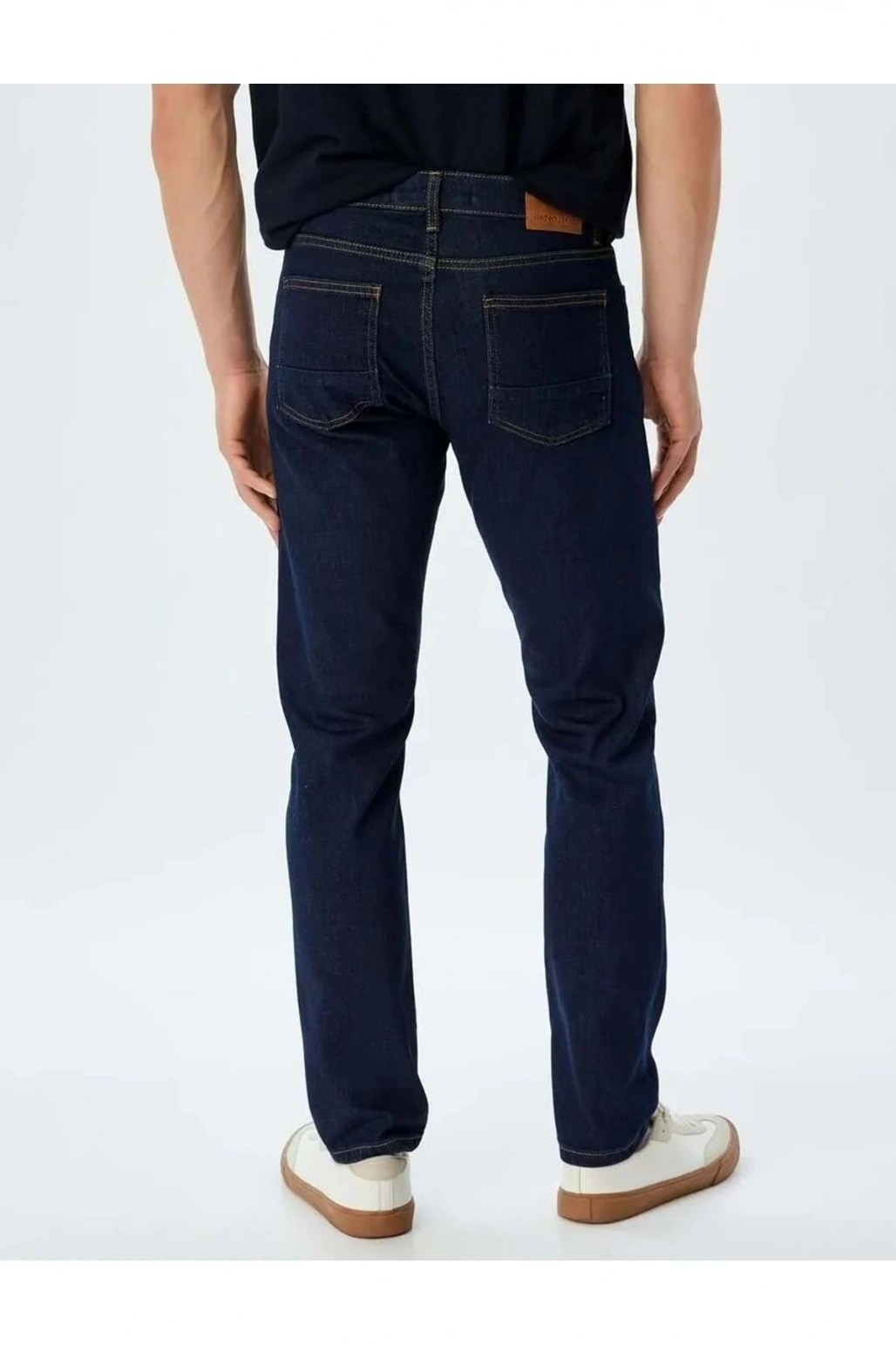 Koton Slim Fit Kot Pantolon - Brad Jean 5wam40112ıd Koyu Indigo