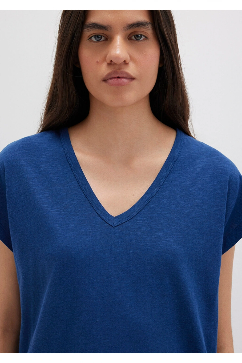 Mavi MAVİ KADIN KISA KOLLU BASİC Gece Mavi