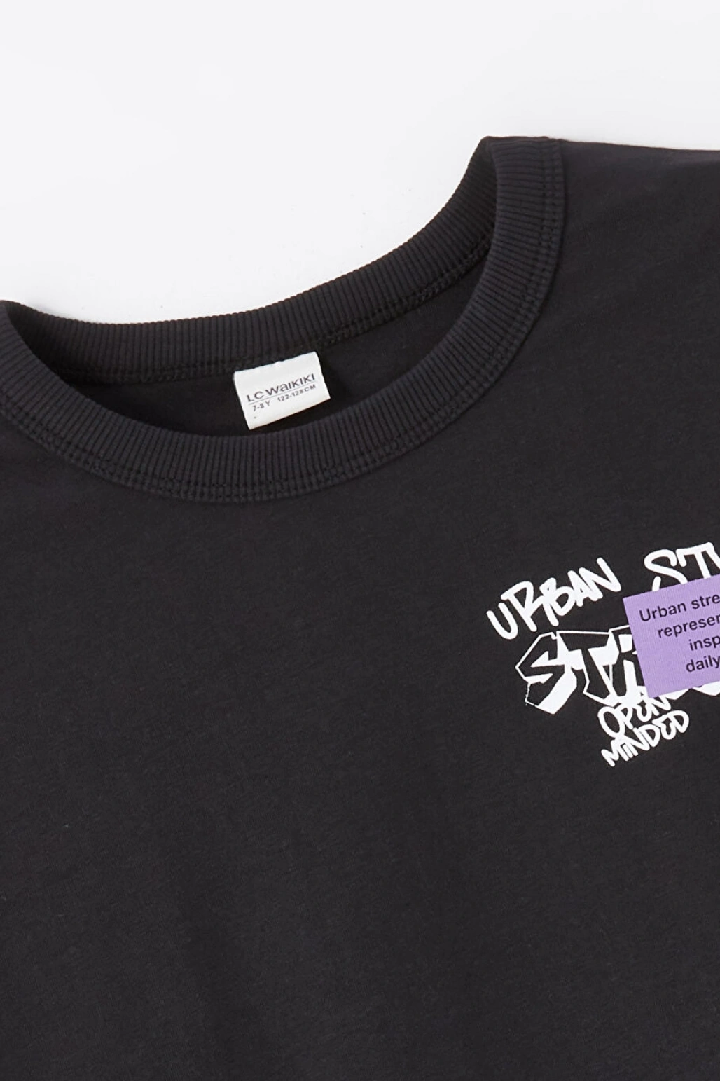 LC Waikiki Rahat Kalıp Bisiklet Yaka Erkek Çocuk Tişört