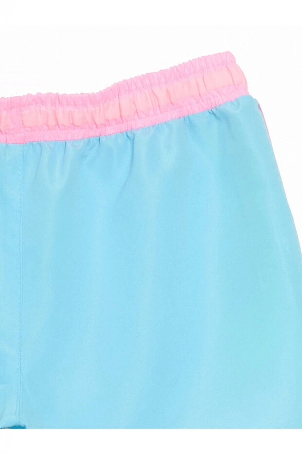 LC Waikiki LCW Kids Mavi Beli Lastikli Hızlı Kuruyan Kız Çocuk Deniz Şortu