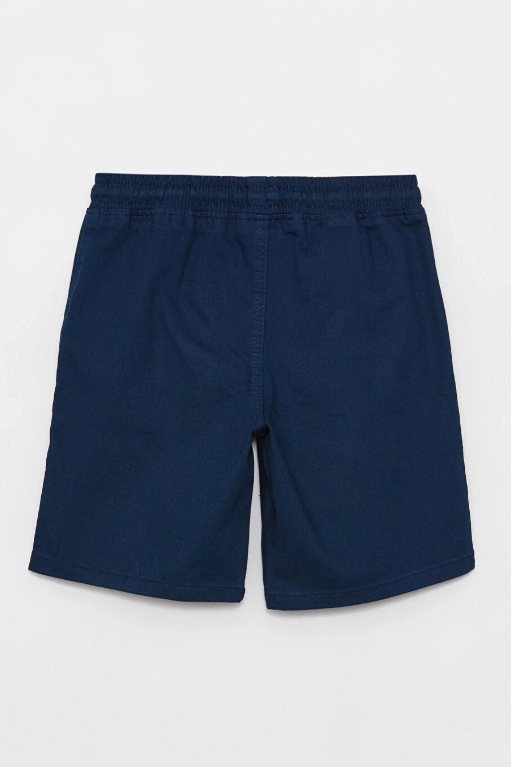 LCW Kids Lacivert Beli Lastikli Rahat Kalıp Erkek Çocuk Şort