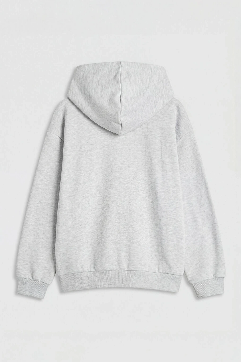 LCW Kids Gri Kapüşonlu Kalın Kız Çocuk Fermuarlı Sweatshirt