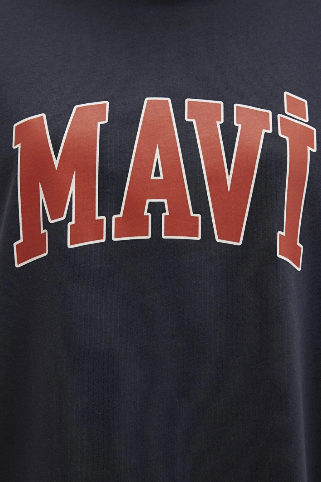 MAVİ BASKILI TİŞÖRT Koyu Antra, ONE SIZE