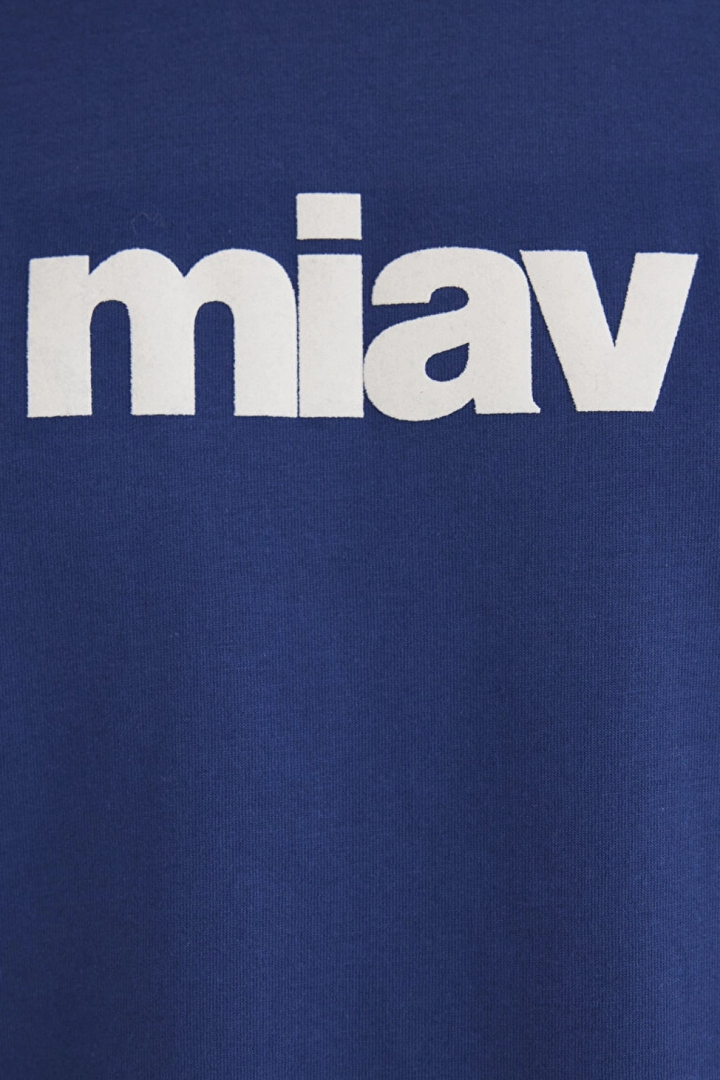 MAVİ Miav Baskılı Mavi Tişört