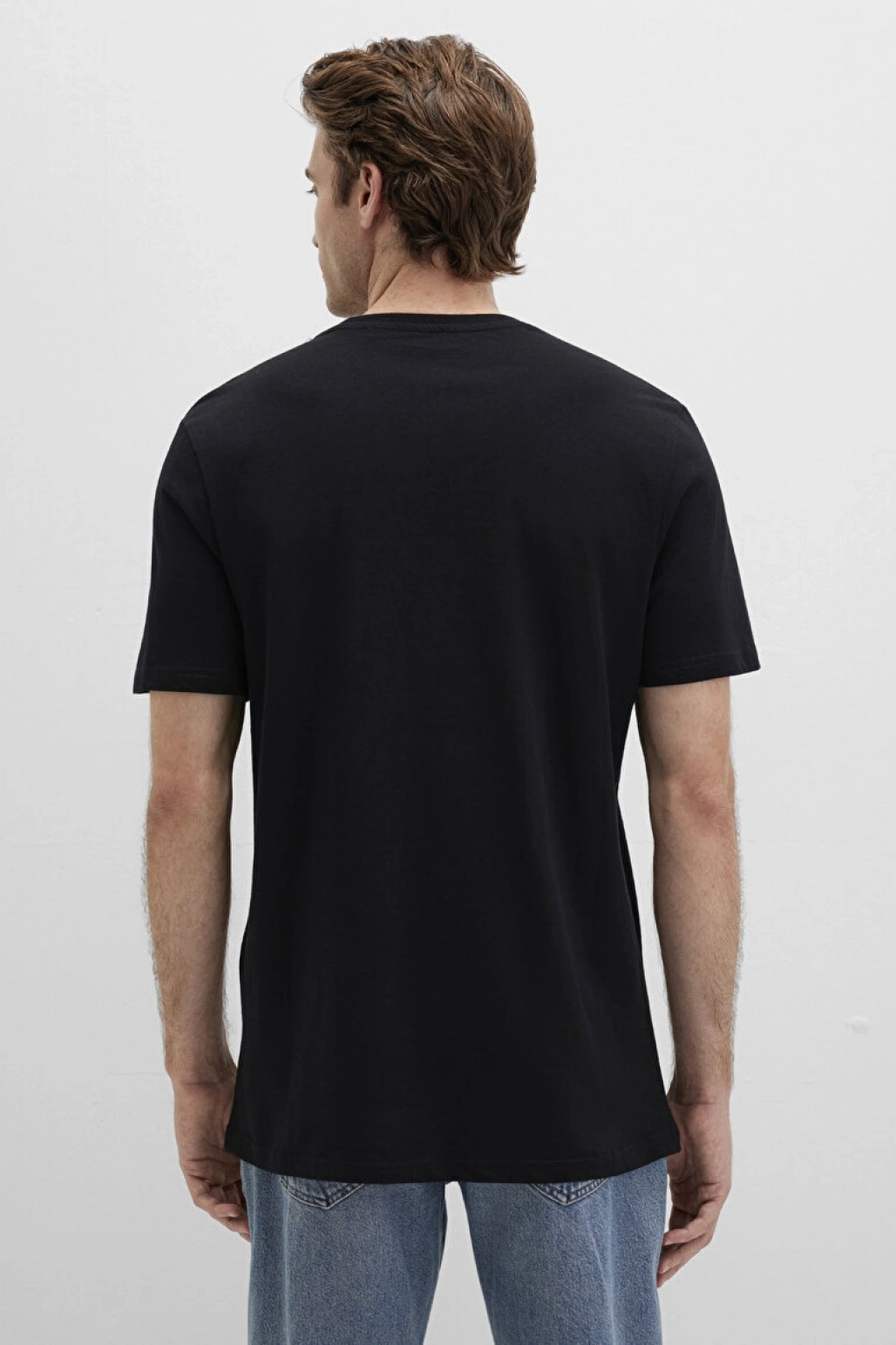 İstanbul Galata Baskılı Siyah Tişört