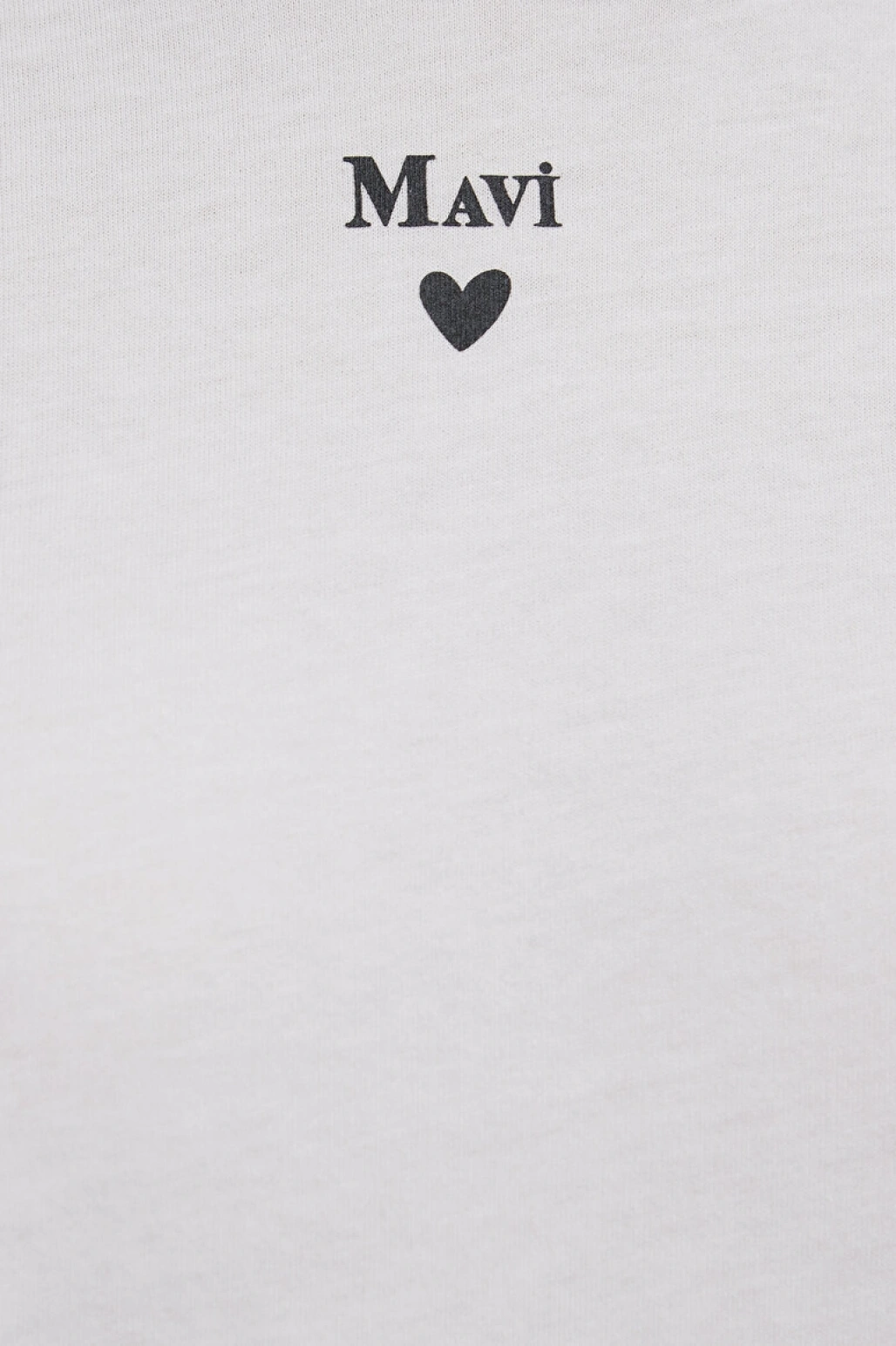 MAVI BASKILI TISÖRT Kırık Beyaz